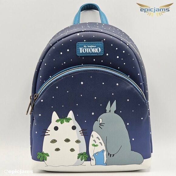 Studio Ghibli My Neighbor Totoro Snowman Mini Backpack - Picture 1 of 5